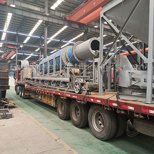 Electric Heating Rotary Paddle Dryer Plant Or Indirect Heating Type