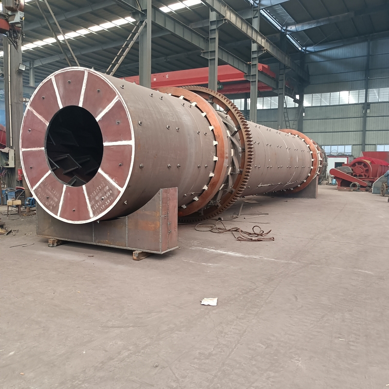 Customized Mineral Processing Plant Rotary Type Gravel Washer 22kw
