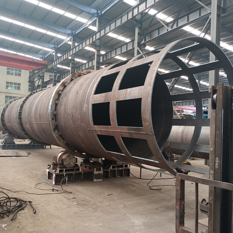 Customized Mineral Processing Plant Rotary Type Gravel Washer 22kw