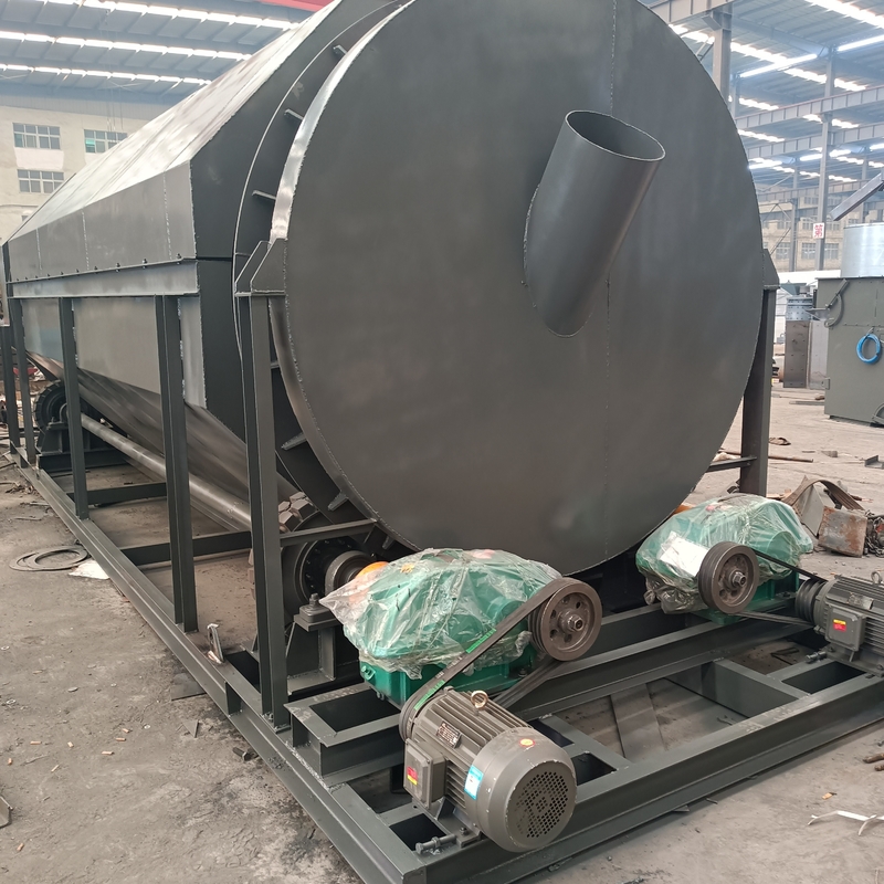 10-300t/H Rotary Screen Carbon Steel High Throughput For Separation Of Coarse Particles