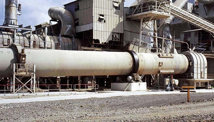 Materials Reaction Rotary Kiln Type Incinerator 5-45t/h Capacity
