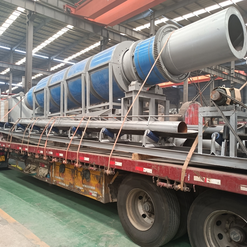 Chemical Gypsum Drying Plant 5-90t/h Capacity for Cement Production