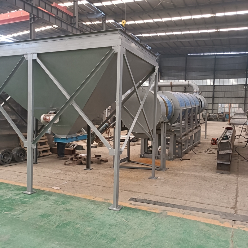 Chemical Gypsum Drying Plant 5-90t/h Capacity for Cement Production