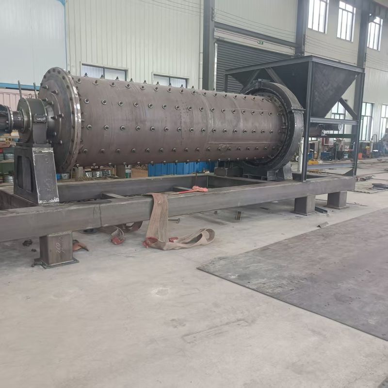 Rotary Ball Mill for Industrial Grinding Dry and Wet Types
