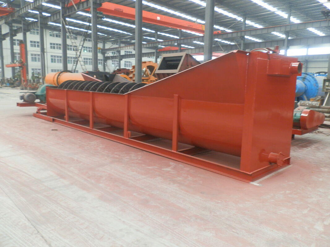 Spiral Sand Washing Machinery with 20-400 t/h Capacity 95%+ Cleaning Rate and Single or Double Spiral Options