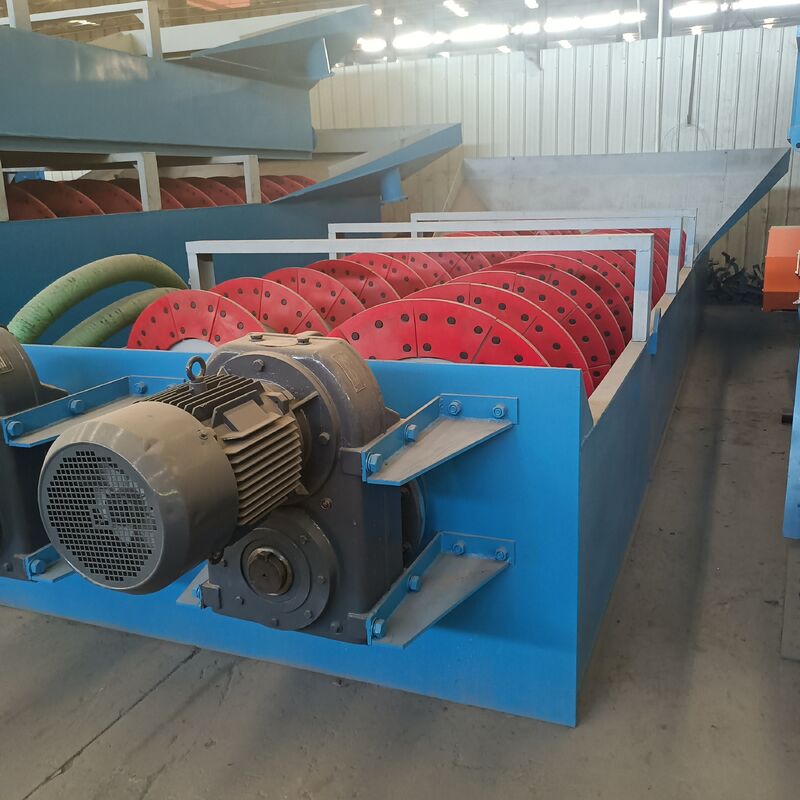 Double Spiral Sand Washer with High Capacity and Strong Cleaning Ability for Sand and Gravel Washing