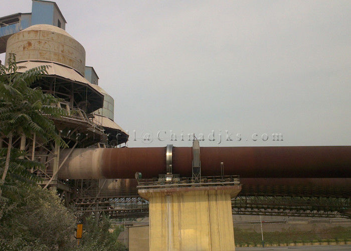 1200TPD 4.3×56m Preheater 1.8RPM Rotary Kiln Lime Production Line