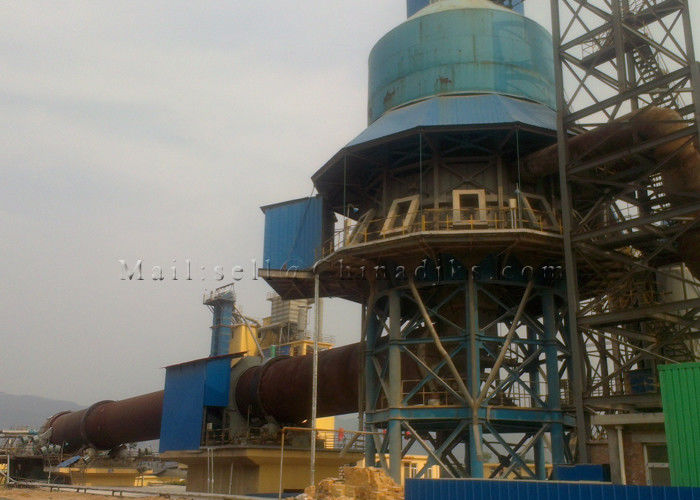 1200TPD 4.3×56m Preheater 1.8RPM Rotary Kiln Lime Production Line