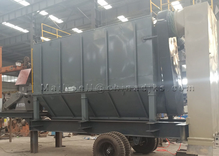 PLC 2450mm 300m2 Pulse Bag Filter Mobile Dust Collector