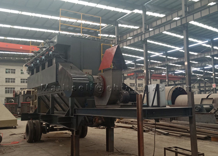 PLC 2450mm 300m2 Pulse Bag Filter Mobile Dust Collector