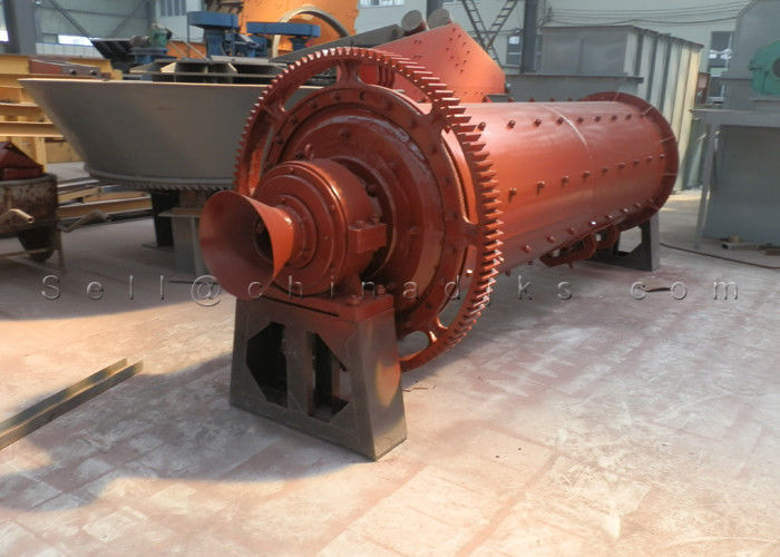 Red Color 32r/Min 8t/H Grinding Sand Ball Mill For AAC Plant