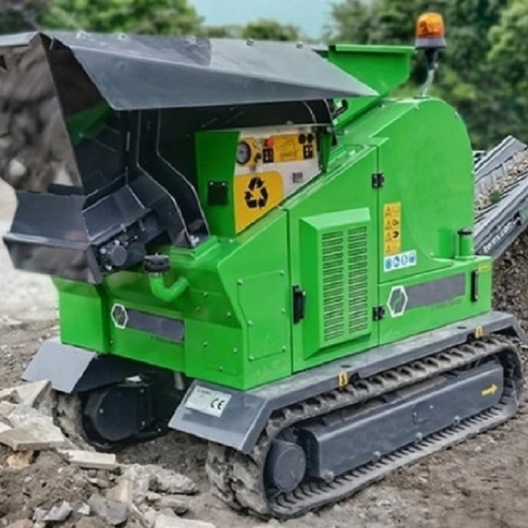 15-50t/H Mini Mobile Jaw Crusher Station For Small Crushing Production Line