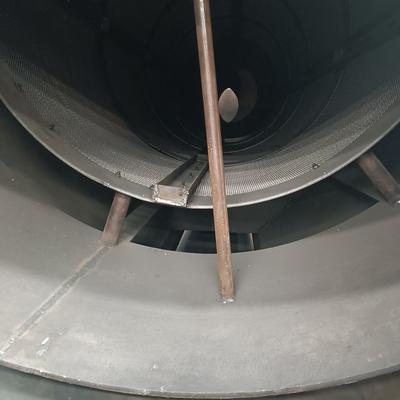 Grey Separating Rotary Screen For Solid Waste Separation 300t/H