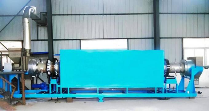 Continuous Working Electric Heating Pyrolysis Furnace Plant 30kg/h 1